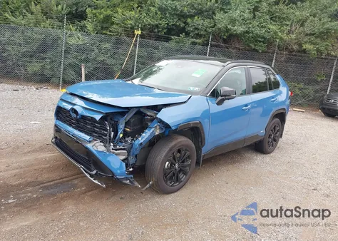 2024 Toyota Rav4 Hybrid Xse from USA, damaged, VIN 2T3E6RFV5RW049070